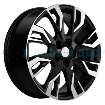 5*110 18" Et50 7J Khomen Wheels KHW1809 (CS35/CS35 Plus) 63.3 Black-FP