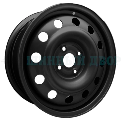 4*100 15" Et48 6J ТЗСК Hyundai Solaris, Kia Rio 54.1 Черный