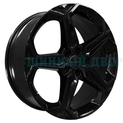 5*114.3 19" Et35 7.5J Khomen Wheels KHW1909 (Lexus NX) 60.1 Black