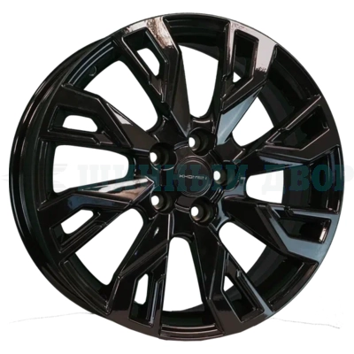 5*108 18" Et33 7J Khomen Wheels KHW1809 (Chery Tiggo 4/Tiggo 7 Pro) 60.1 Black