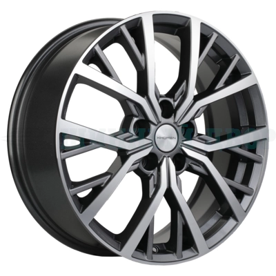 5*110 18" Et50 7J Khomen Wheels KHW1806 (CS35/CS35 Plus) 63.3 Gray-FP