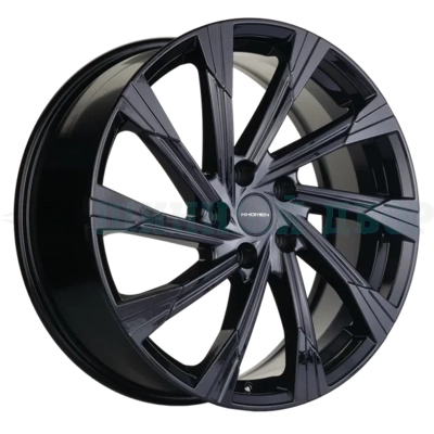 5*108 19" Et46 7.5J Khomen Wheels KHW1901 (Tugella) 63.4 Black