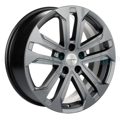 5*108 18" Et33 7J Khomen Wheels KHW1803 (Chery Tiggo 4/Tiggo 7 Pro) 60.1 Gray