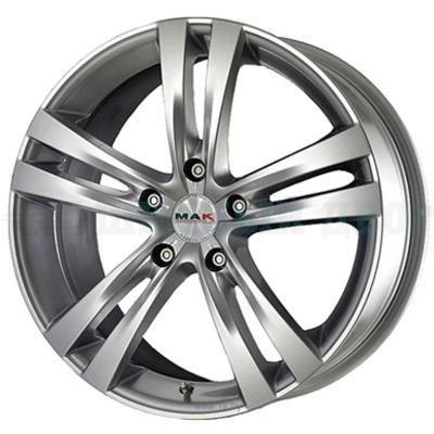 5*114.3 19" Et50 8J MAK Zenith 76 Hyper Silver