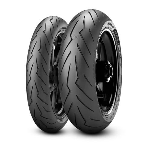 190/55 ZR17 Pirelli Diablo Rosso III 75W  Rear